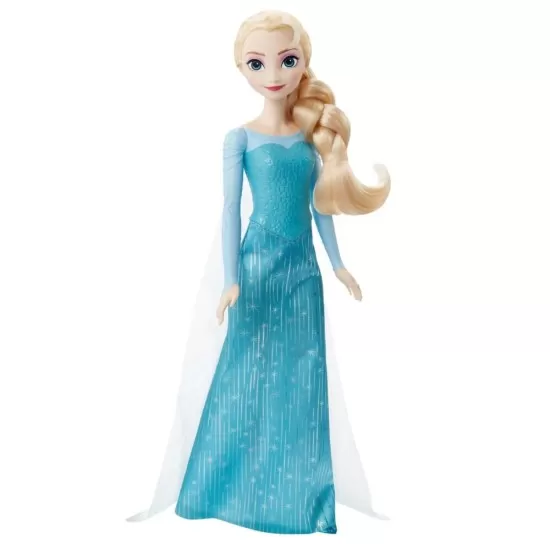 Papusa Disney Frozen Elsa cu rochie albastra Papusa Disney Frozen Elsa cu rochie albastra