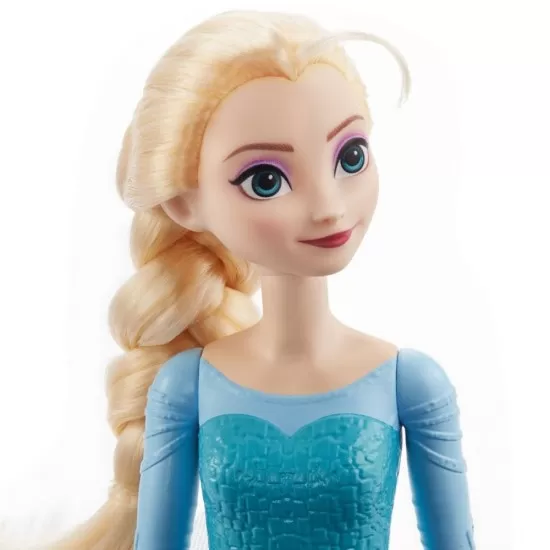 Papusa Disney Frozen Elsa cu rochie albastra Papusa Disney Frozen Elsa cu rochie albastra