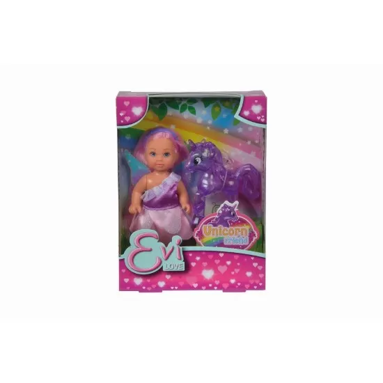 Papusa Evi cu unicorn Papusa Evi cu unicorn