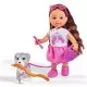 Set papusa Evie cu catel si accesorii Set papusa Evie cu catel si accesorii