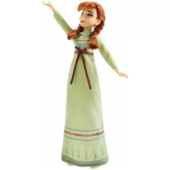 Papusa Anna Frozen 2 cu rochita de schimb Papusa Anna Frozen 2 cu rochita de schimb
