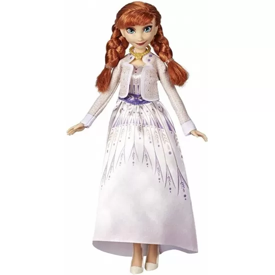 Papusa Anna Frozen 2 cu rochita de schimb Papusa Anna Frozen 2 cu rochita de schimb