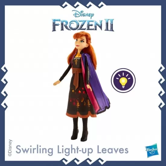 Papusa Anna cu rochita de toamna Frozen 2 Papusa Anna cu rochita de toamna Frozen 2