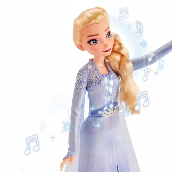 Papusa muzicala Elsa Frozen 2 cu lumini Papusa muzicala Elsa Frozen 2 cu lumini
