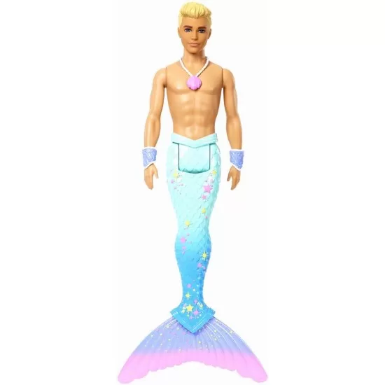Papusa Ken Sirena Curcubeu Papusa Ken Sirena Curcubeu