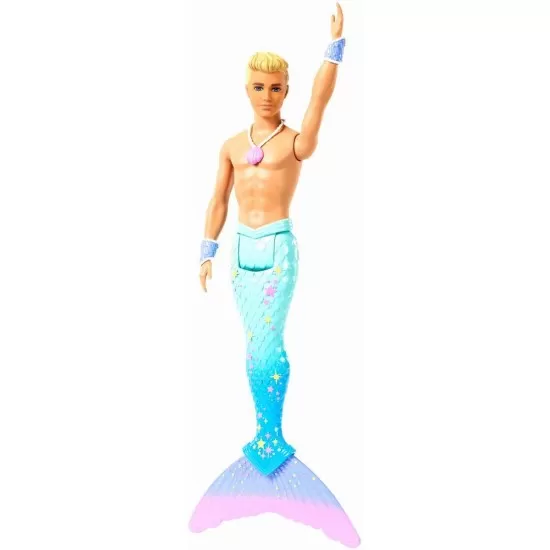 Papusa Ken Sirena Curcubeu Papusa Ken Sirena Curcubeu