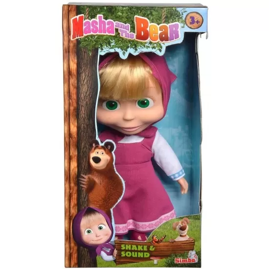 Papusa Masha 30 cm ne miscam si cantam Papusa Masha 30 cm ne miscam si cantam