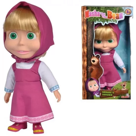 Papusa Masha 30 cm ne miscam si cantam Papusa Masha 30 cm ne miscam si cantam