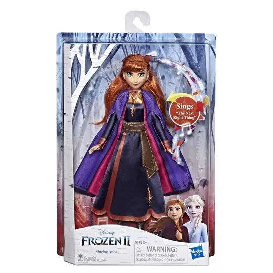 Papusa muzicala Anna Frozen 2 cu lumini Papusa muzicala Anna Frozen 2 cu lumini