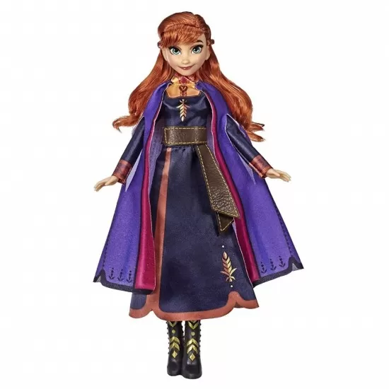 Papusa muzicala Anna Frozen 2 cu lumini Papusa muzicala Anna Frozen 2 cu lumini