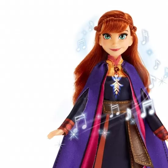 Papusa muzicala Anna Frozen 2 cu lumini Papusa muzicala Anna Frozen 2 cu lumini