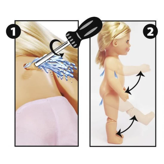 Papusa My Love interactiva cu accesorii 43 cm