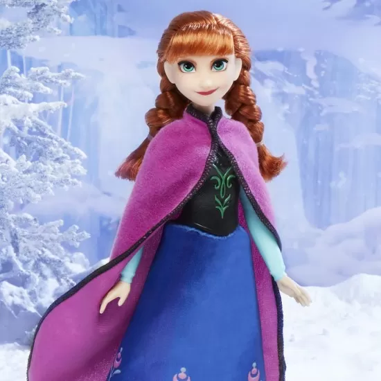 Papusa printesa stralucitoare Anna Frozen Papusa printesa stralucitoare Anna Frozen