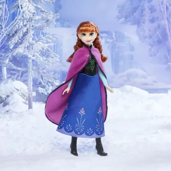 Papusa printesa stralucitoare Anna Frozen Papusa printesa stralucitoare Anna Frozen