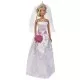 Papusa Steffi in rochie de mireasa