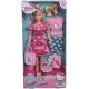 Papusa Steffi Love Hello Kitty cu 2 tinute fashion Papusa Steffi Love Hello Kitty cu 2 tinute fashion