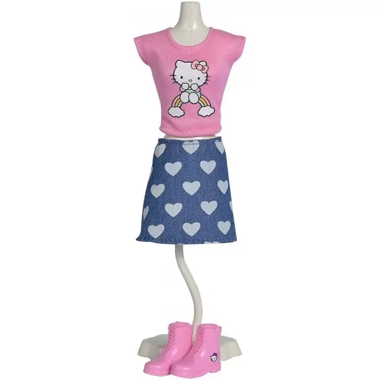 Papusa Steffi Love Hello Kitty cu 2 tinute fashion Papusa Steffi Love Hello Kitty cu 2 tinute fashion