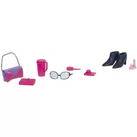 Set papusa Steffi Mega Fashion cu 45 accesorii Set papusa Steffi Mega Fashion cu 45 accesorii