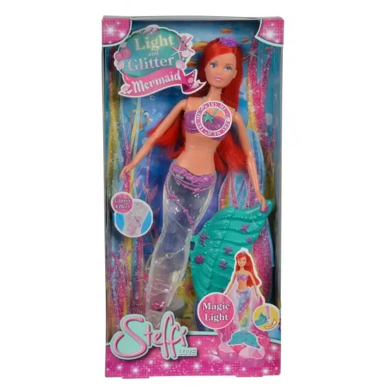 Papusa Steffi sirena luminoasa Papusa Steffi sirena luminoasa