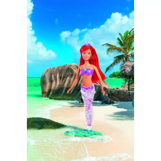 Papusa Steffi sirena luminoasa Papusa Steffi sirena luminoasa