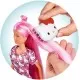 Papusa Steffi Love Hello Kitty cu par curcubeu