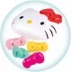 Papusa Steffi Love Hello Kitty cu par curcubeu