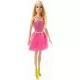 Papusa Barbie Stralucitoare blonda cu rochita roz Papusa Barbie Stralucitoare blonda cu rochita roz
