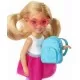 Papusa Chelsea Travel cu accesorii pentru calatorie Papusa Chelsea Travel cu accesorii pentru calatorie