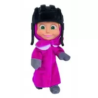 Papusa Masha cu casca de protectie