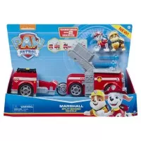 Masina de pompieri 2 in 1 Split Second Marshall Patrula Catelusilor cu 2 figurine