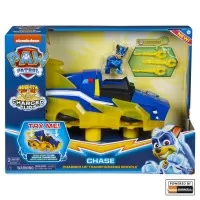 Set figurina Chase cu vehicul transformabil cu functii Patrula Catelusilor