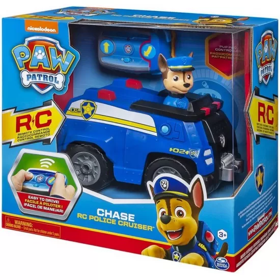 Masina de politie radiocomandata Chase Patrula Catelusilor Masina de politie radiocomandata Chase Patrula Catelusilor