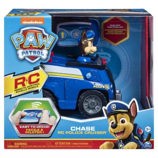 Masina de politie radiocomandata Chase Patrula Catelusilor Masina de politie radiocomandata Chase Patrula Catelusilor