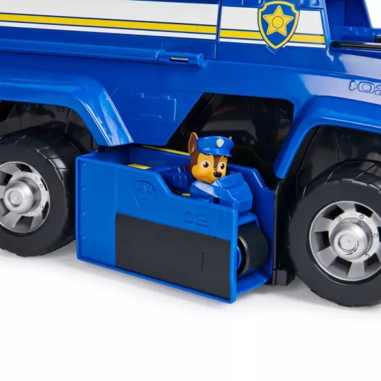 Masina de politie Chase Ultimate Police Cruiser 5 in 1 Patrula Catelusilor Masina de politie Chase Ultimate Police Cruiser 5 in 1 Patrula Catelusilor