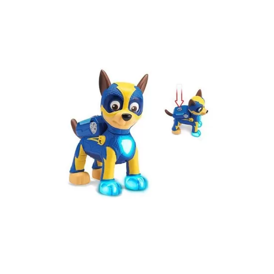 Figurina articulata cu lumini Mighy Pups Chase Patrula Catelusilor Figurina articulata cu lumini Mighy Pups Chase Patrula Catelusilor