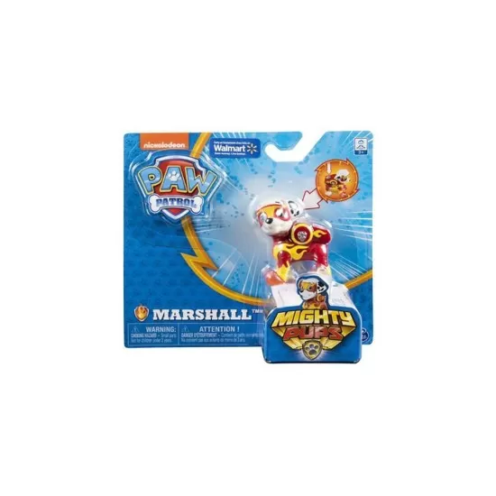 Figurina articulata cu lumini Mighy Pups Marshall Patrula Catelusilor Figurina articulata cu lumini Mighy Pups Marshall Patrula Catelusilor
