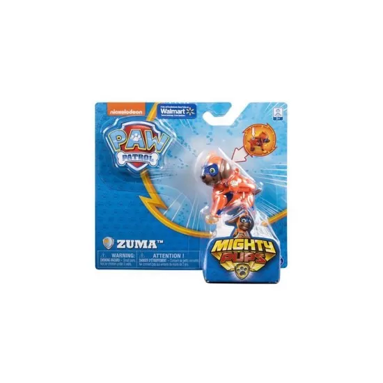 Figurina articulata cu lumini Mighy Pups Zuma Patrula Catelusilor Figurina articulata cu lumini Mighy Pups Zuma Patrula Catelusilor