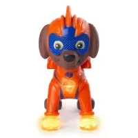 Figurina articulata cu lumini Mighy Pups Zuma Patrula Catelusilor