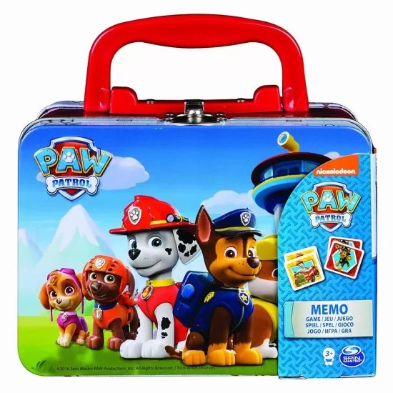 Joc de memorie in gentuta metalica Paw Patrol Joc de memorie in gentuta metalica Paw Patrol