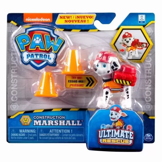 Figurina Marshall expert in constructii Patrula Catelusilor Figurina Marshall expert in constructii Patrula Catelusilor