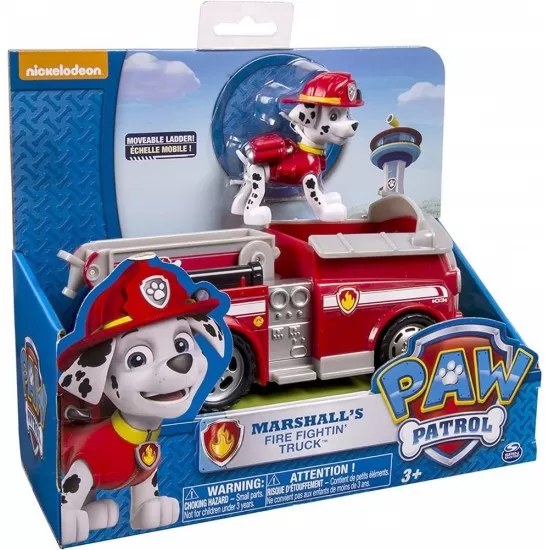 Set de joaca Patrula Catelusilor - Masina Pompierului Marshall cu figurina Set de joaca Patrula Catelusilor - Masina Pompierului Marshall cu figurina