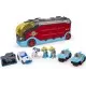 Set Patrula Catelusilor Mighy Cruiser - Camionul cu 3 catelusi gemeni si 3 masinute Set Patrula Catelusilor Mighy Cruiser - Camionul cu 3 catelusi gemeni si 3 masinute