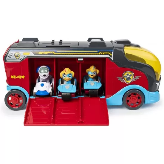 Set Patrula Catelusilor Mighy Cruiser - Camionul cu 3 catelusi gemeni si 3 masinute Set Patrula Catelusilor Mighy Cruiser - Camionul cu 3 catelusi gemeni si 3 masinute
