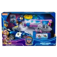 Set 2 vehicule Patrula Catelusilor Mighty Movie 