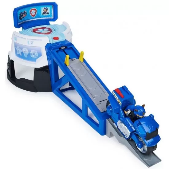 Figurina Chase Patrula Catelusilor cu motocicleta Figurina Chase Patrula Catelusilor cu motocicleta