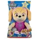 Plus Patrula Catelusilor Snuggle Up Skye cu burtica luminoasa Plus Patrula Catelusilor Snuggle Up Skye cu burtica luminoasa