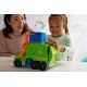 Camionul de reciclare Crush and Roll cu figurina Rocky Patrula Catelusilor Camionul de reciclare Crush and Roll cu figurina Rocky Patrula Catelusilor