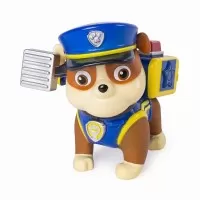 Figurina Rubble in uniforma de politie Patrula Catelusilor 
