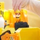 Buldozer cu sunete si lumini Rubble Patrula Catelusilor Buldozer cu sunete si lumini Rubble Patrula Catelusilor