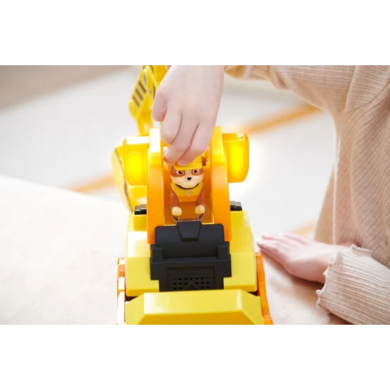 Buldozer cu sunete si lumini Rubble Patrula Catelusilor Buldozer cu sunete si lumini Rubble Patrula Catelusilor